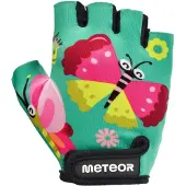 Meteor Kids M - Fietshandschoenen - Maat M, Vlinders