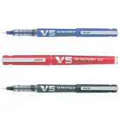 Pilot Hi-Tecpoint Cartridge System Rollerballpen 0,3 mm Naaldpunt Zwart