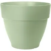 Elho Bloempot Vibia Campana Rond - Kunststof - Pistachegroen - 39x39x33,4cm