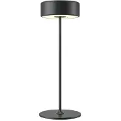 Maytoni LED-tafellamp AI Collaboration, dimbaar, zwart, Woon-/ Eetkamer, Aluminium, Modern, LED tafellamp