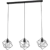 Eglo Straiton - Hanglamp - E27 - 90,5 cm - Zwart