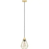 Eglo Gouden hanglamp Tarbes Ø 17,5cm