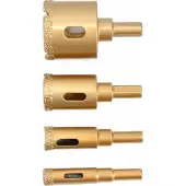 AWTOOLS Serie - Diamantboorkroon - 125mm - M14 Schacht - Droog en Nat Gebruik