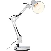 Brilliant Bureaulamp Henry, chroom / zilver, Werkkamer / Kantoor, metaal, Modern, bureaulamp