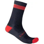 Castelli Alpha 18 Blauwe Sokken, Maat XXL