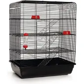 Beeztees Remy - Rattenkooi - Zwart - 58x38x71 cm