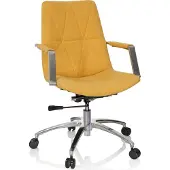 Hjh OFFICE SARANTO II - Thuisgebruik bureaustoel Mosterd