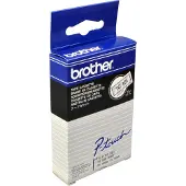 Brother TC-101 Tape Zwart op transparant (12 mm)