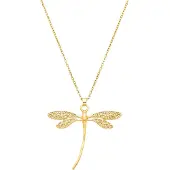 Luxenter Luxeketting met glanzende 18K gouden afwerking Zirkonia - Kual