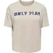 Only Play - ONPFONT ON SS LOOSE TEE Dames Sportshirt