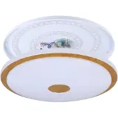 Eglo LANCIANO, 1 lamp, LED, 5000 K, 4000 lm, IP20, Bruin, Wit