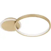 Eglo Instelbare Led Plafondlamp Gafares Rond Goud