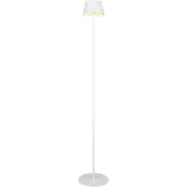 TRIO Oplaadbare vloerlamp Suarez wit