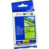 Brother Tape TZe-C51 Zwart op geel (24 mm)