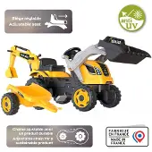 Smoby Builder Max tractor + trailer