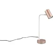 TRIO Design tafellamp Marley koffiebruin