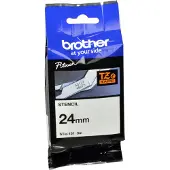 Brother Tape STe-151 Zwart op transparant (24 mm)