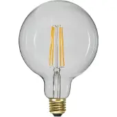 Star Trading 3 standen - G125 Globelamp - E27 - 6.5W - Super Warm Wit <2200K - Filament - Helder