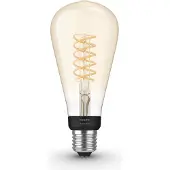 Philips Filamentlamp White Edison XL E27