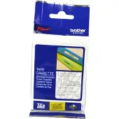 Brother TZe-135 Tape Wit op transparant (12 mm)