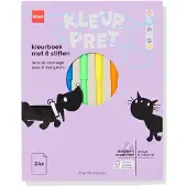 HEMA Takkie en Siepie kleurboek met 8 stiften