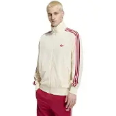 Adidas Sweatvest 'Firebird' chamois / karmijnrood