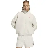 Adidas Sportief sweatvest 'Studio' rosa / offwhite / wolwit