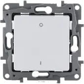 Legrand schakelaar 2P Niloe wit - 10 A - 250 V