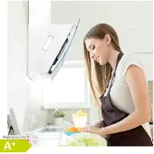Klarstein Clara 90 Afzuigkap glas 509 m³/h touch sfeerlicht