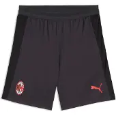 Puma AC Milan Trainingsbroekje 2026-2027 Donkergrijs Rood
