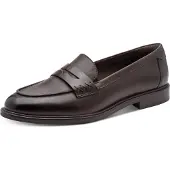 Tamaris loafers van echt leer