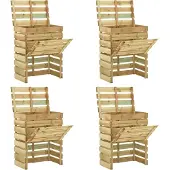 vidaXL Schuifdeur ORKDAL 86 x 198,5 cm Massief grenenhout Naturel
