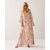 Summum Woman 5s1604-12121 120 dress art deco print multicolour