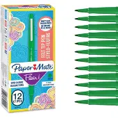 Paper Mate FLAIR GREEN 12-pack