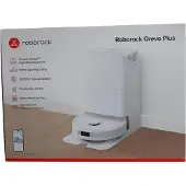 Roborock Qrevo Plus Dweil- en zuigrobot Wit Besturing via App