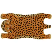 Esschert Design Kokosmat Jachtluipaard Oranje 75 X 39 X 2 Cm
