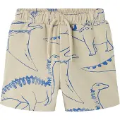 Name it Broek blauw / wit