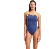 Arena Team Challenge Solid Swimsuit Blauw 34 Vrouw