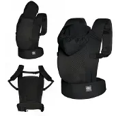 Kinderkraft CARRYBEE - Draagzak - 2 draagposities - Zwart