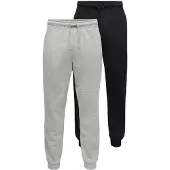 Only & Sons Broek 'ONSCHASE' grijs gemêleerd / zwart