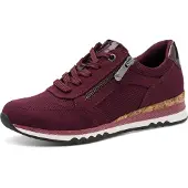 Marco Tozzi Sneakers laag 'Sneakers Laag' bordeaux