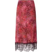 Rich & royal Midirok van viscose met kant