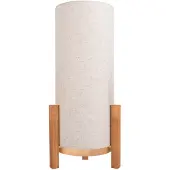 Näve LED-tafellamp Madita, dimbaar, hout licht, Woon-/ Eetkamer, Hout, LED tafellamp