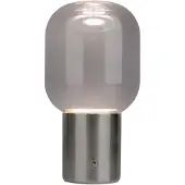 Näve Tafellamp Albero, dimbaar, alu / grijs / zink, Woon-/ Eetkamer, Aluminium, Modern, tafellamp