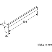 Siemens LZ46850 Design afwerkingslijst 60cm