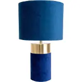 Näve Tafellamp 3189512, blauw, Woon-/ Eetkamer, Textiel / Stof / Zijde, Tafellamp