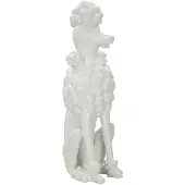 Mauro Ferretti Decoratie Dog White 20×26×61 cm