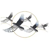 Mauro Ferretti Wanddecoratie Bird 91×7×50 cm