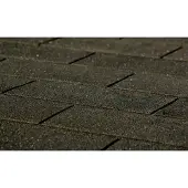 Weka Rechthoekige dakpannen, antracietkleurig, 3 m²