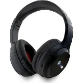 BMW Bluetooth Over-ear Koptelefoon - Model: Bmbhmiav27Mbctk - Zwart, met bedrukte logo's